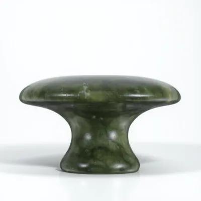 Jade Gua Sha Tool - Pietra Massaggiante a Forma di Fungo