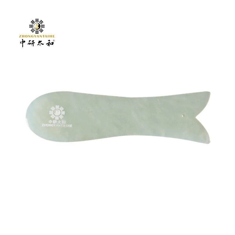 Jade Gua Sha Tool - Gua Sha Massaggiatore viso Guasha Strumento