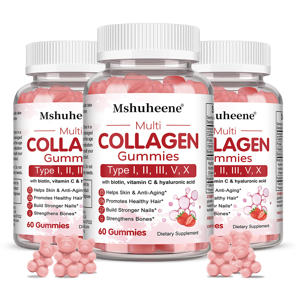 Health Wellness Gummies - Complesso di Collagene in Gommose, con