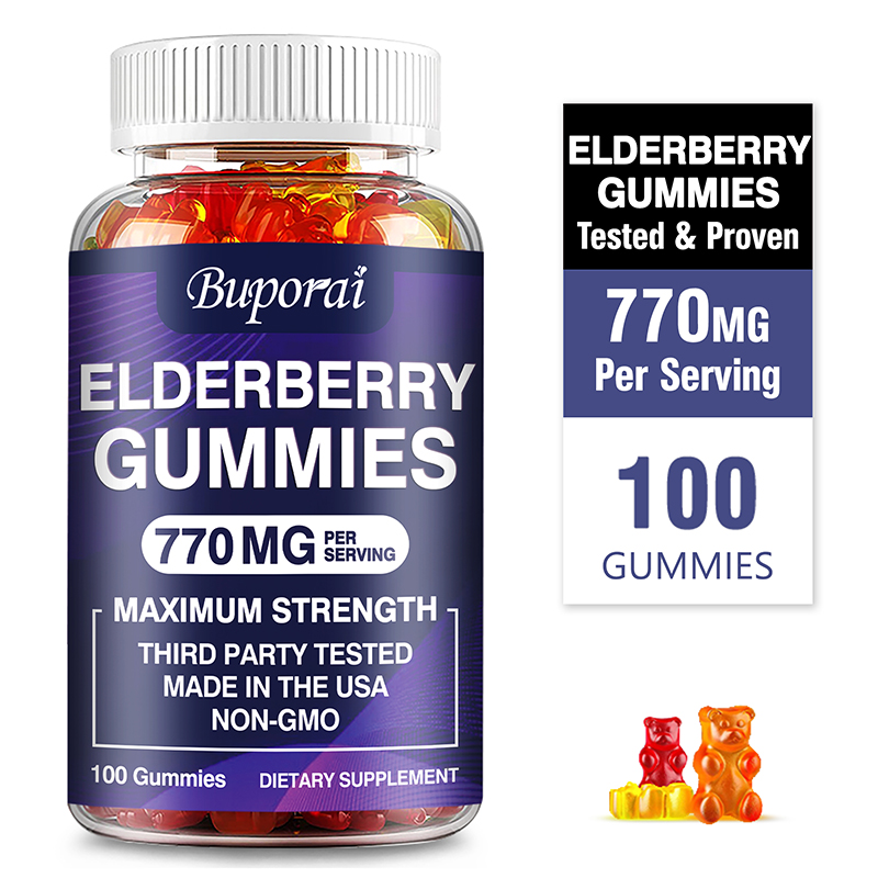 Health Wellness Gummies - Caramelle gommose all'erba di siepe -