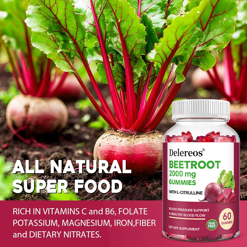 Caramelle gommose di Beetroot, - Health Wellness Gummies recensione e prezzo