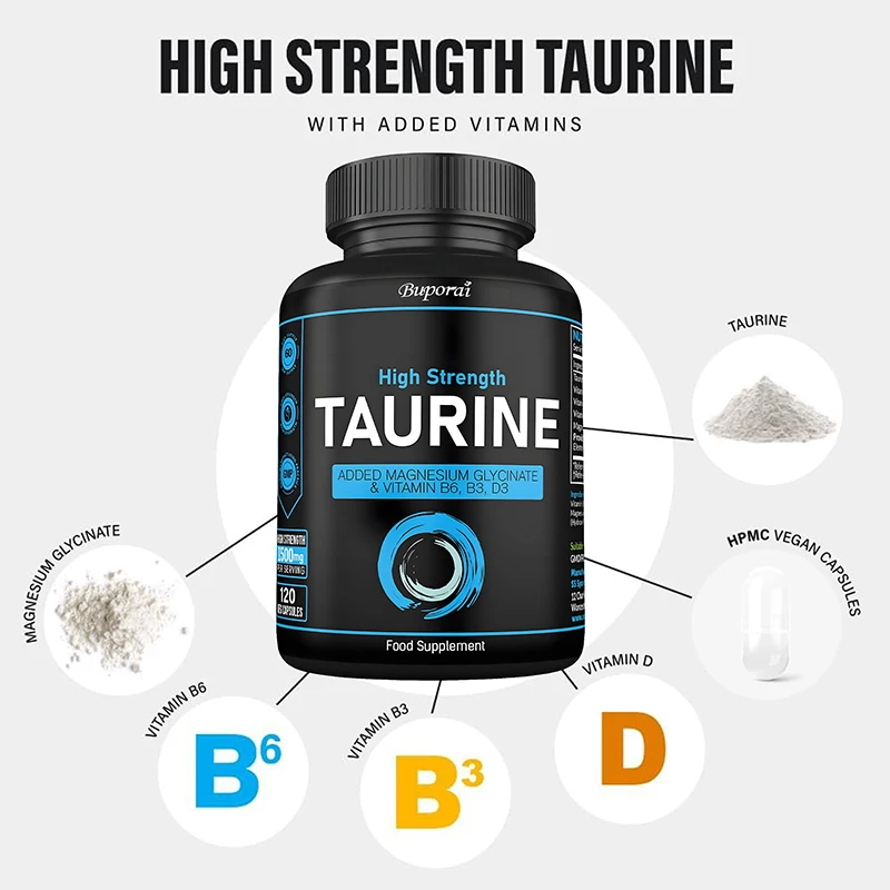 Integratore di taurina 1500mg  - Longevity Health & Wellness Hotel recensione e prezzo