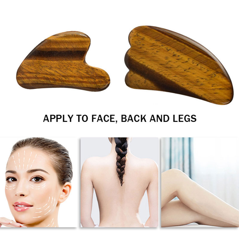 Rullo di giada naturale occhio - Jade Gua Sha Tool recensione e prezzo
