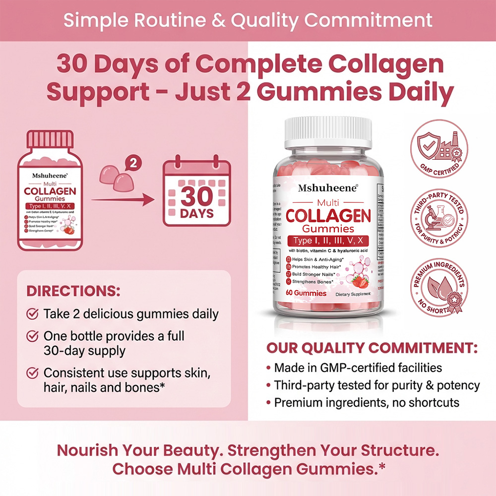 Complesso di Collagene in Gomm - Health Wellness Gummies recensione e prezzo