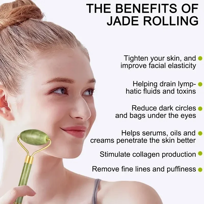 Rullo di Giada Naturale per Vi - Jade Gua Sha Tool recensione e prezzo