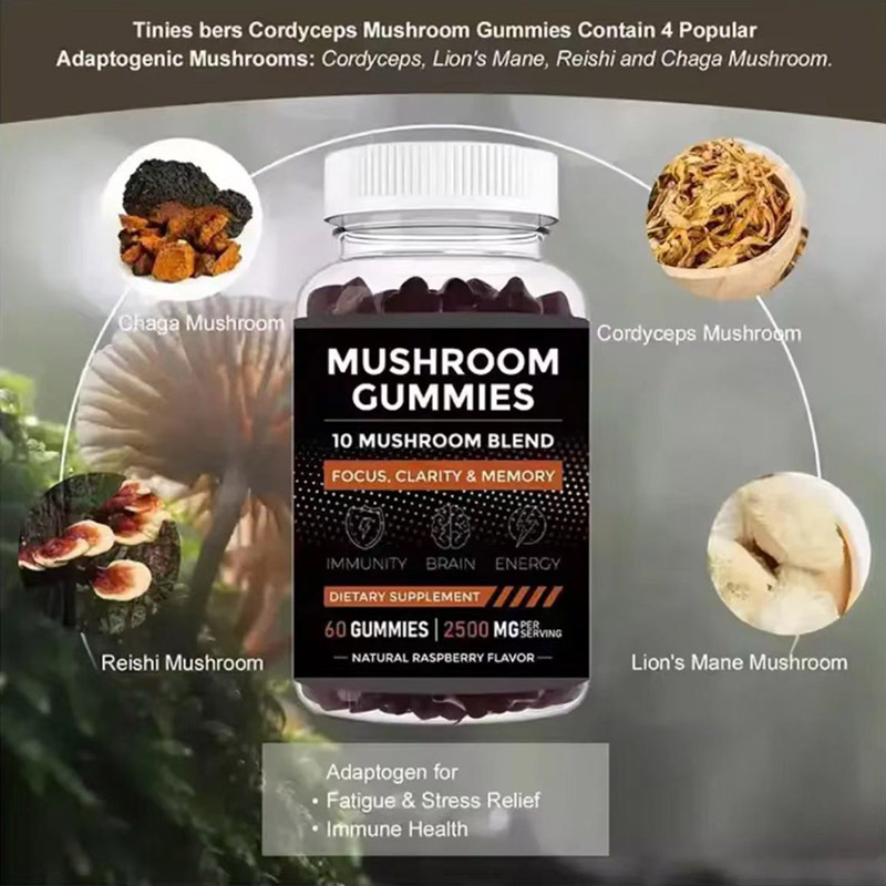 Caramelle Gommose ai Funghi: S - Health Wellness Gummies recensione e prezzo